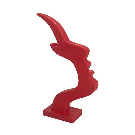 Minimalist Face Eyeglass Holder Desktop Human Side Face Eyeglass Stand Decorative Glasses Stand for Home Office Desk Bedroom Dresser