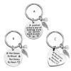 Friendship Sister Keyring with Pendant Friend Keychain for Birthday Gift Keyring