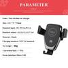 Wireless Charging Phone Car Holder Charger for IPhone 17 16 15 14 13 12 Pro Max XR Samsung Xiaomi Fast Car Wireless Chargers