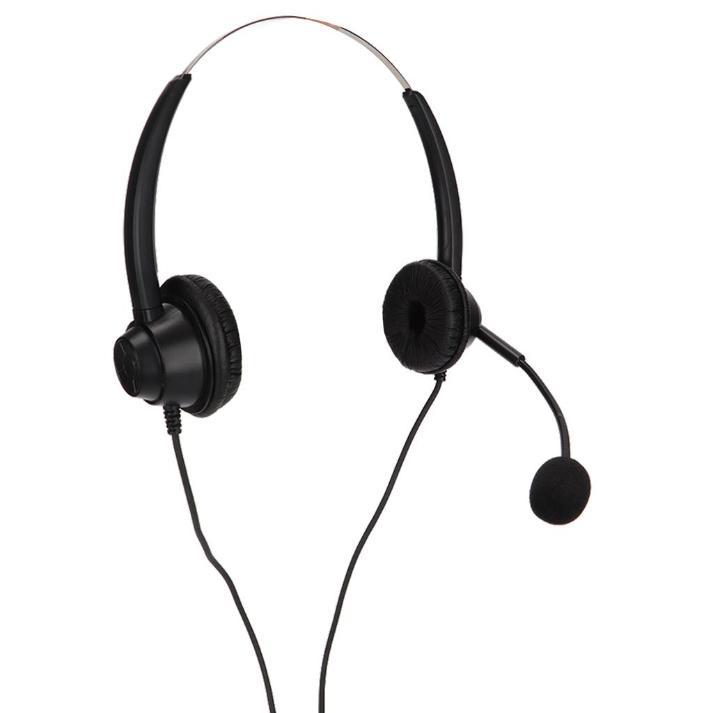 H360TYPEC Binaurales Business-Headset Doppelseitiges Headset für Callcenter Online-Kurs Konferenz