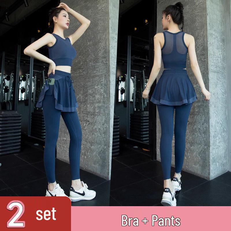 Women's Quick-Dry Slim-Fit Summer Sports Set - Pilates Short Top & High-End Yoga Wear