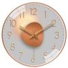 12-inch Modern Minimalist Silent Wall Clock for Living Room - Creative and Stylish Design