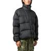 adidas Giacca da Uomo Originals Trefoil Logo Monocolore Zip Nascosta Collo Alto Capospalla Nero HM9221