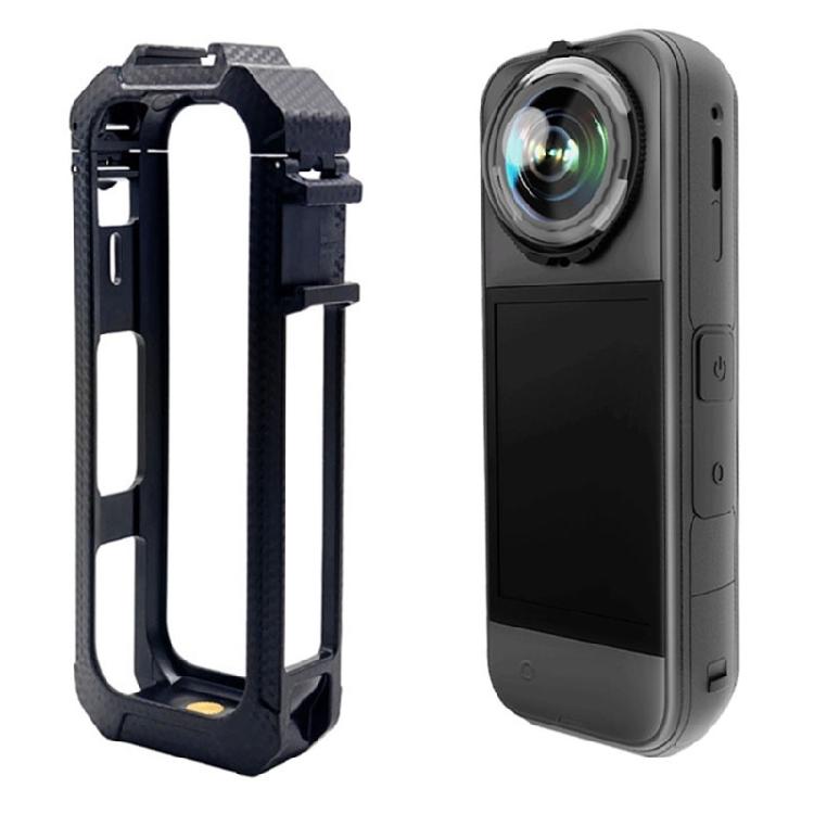 Expandable Camera Frame Cage Cold Shoe Mount for X5 Heat Management Professional Video Shoot Photography Accessories