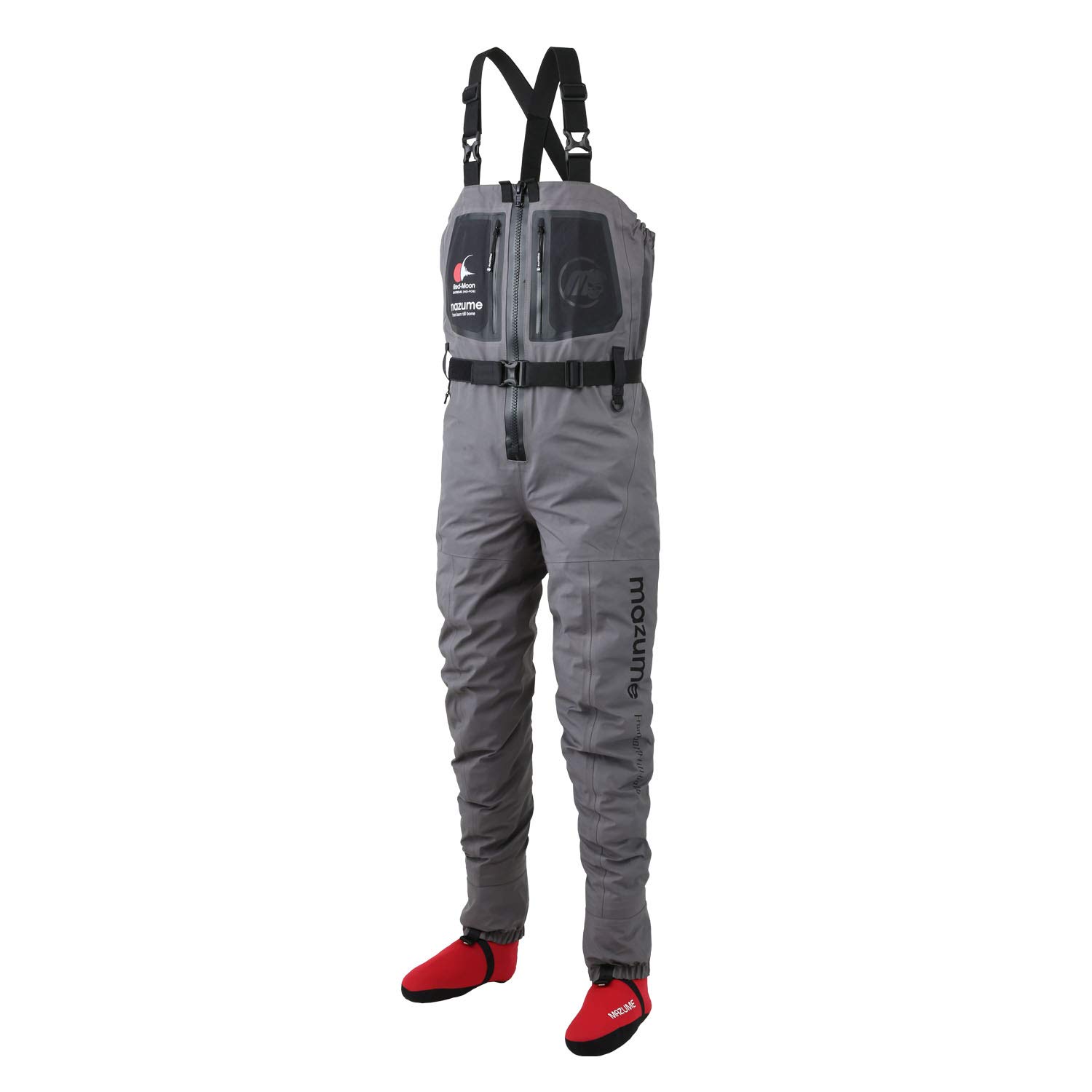 

Waders Full Open Stocking Waders Charcoal LL [Mazume] MZST-456-03 древесный уголь