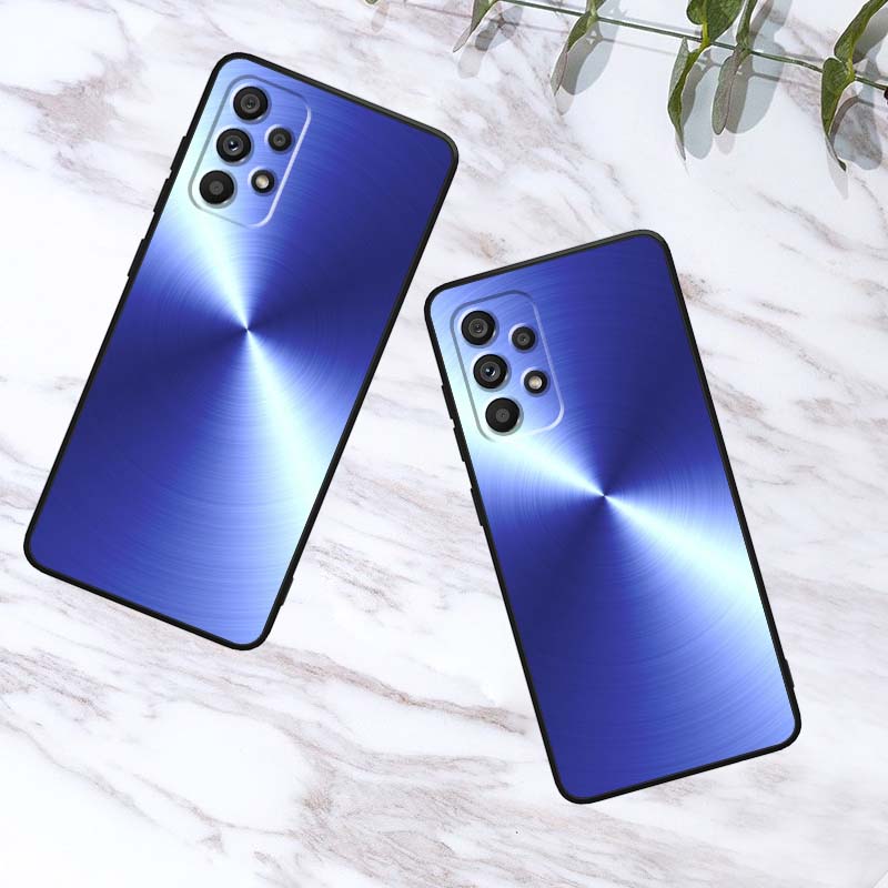 Art colored luminous pattern Case For Samsung A41 A35 A34 A33 A32 A25 A24 A23 A21s A06 A05 A04 A03 Note 10 20 Ultra 5G Black