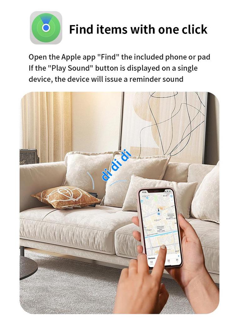 Wireless Charging Wallet with Global Positioning and Anti-Lost Tracker for Suitcases