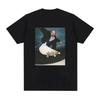 T-shirt imprimé motif meme drôle pour homme été MILF hommes j'aime les pieds 100% coton streetwear décontracté fétichisme des pieds