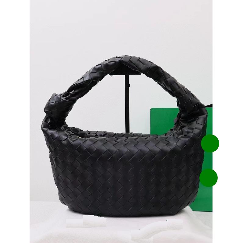 New Woven BV Hornbag Knot Handbag Compact And Lightweight Available In Large Sizes