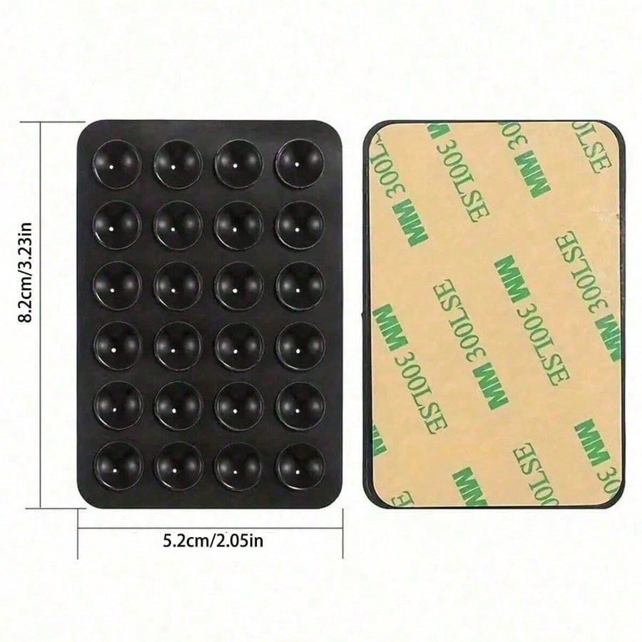 1 pezzo Supporto per Custodia Telefono con Ventosa in Silicone Double Sided, Impugnatura per Telefono Appiccicosa in Silicone con Maggiore Aspirazione per Cellulare