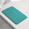 1PC einfarbig gestreifter Badezimmer-Wohnzimmer-Küchenmattenteppich, weiche, rutschfeste, schnelltrocknende Badezimmermatte, saugfähiges Familienbadezimmer