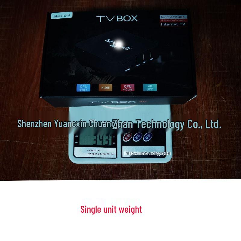 MX9 PRO 5G Dual-Band TV Box with Infrared Remote Control