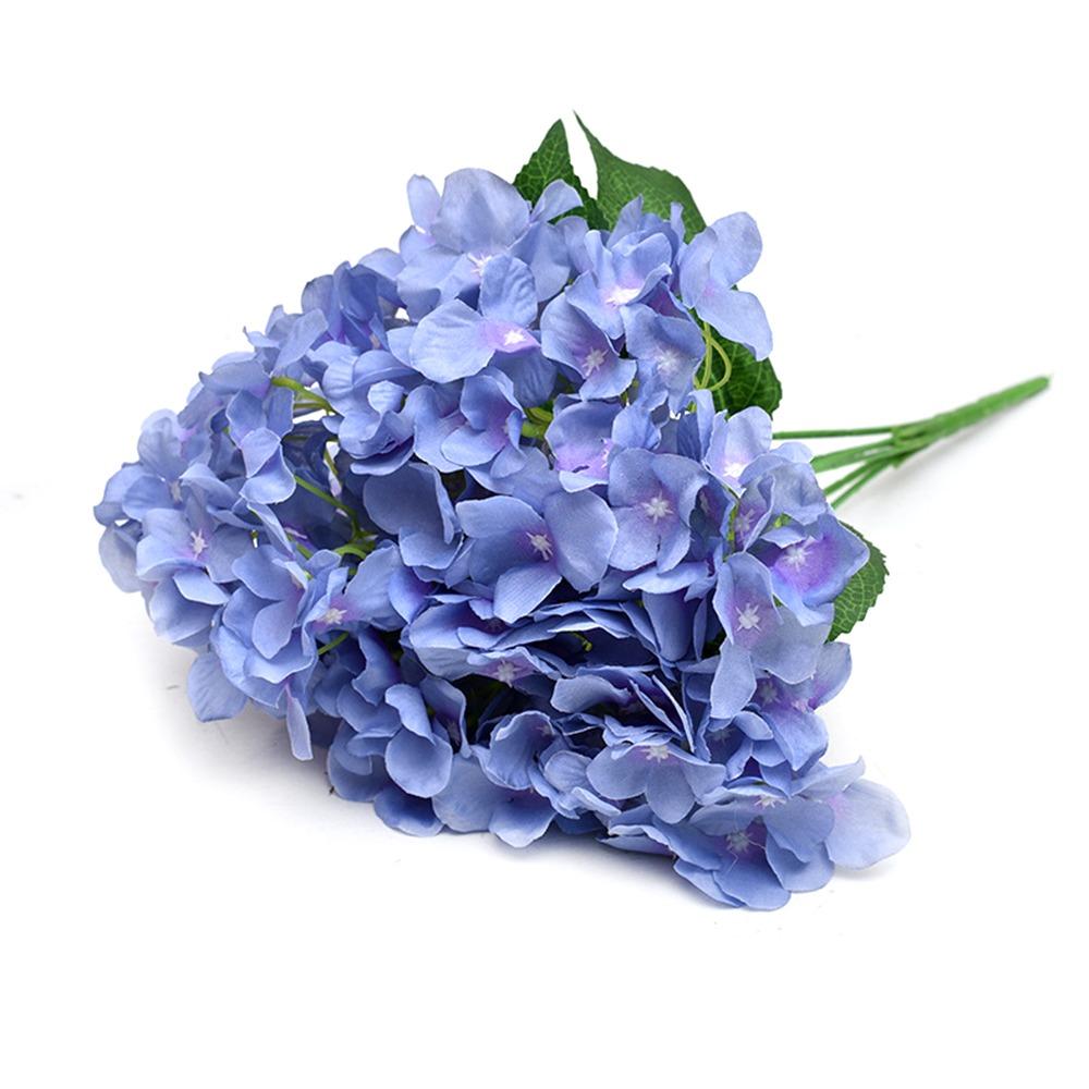 Bride Bouquet Artificial Rice Ear 6 Fork Simulation Ball Chrysanthemum Party Decoration