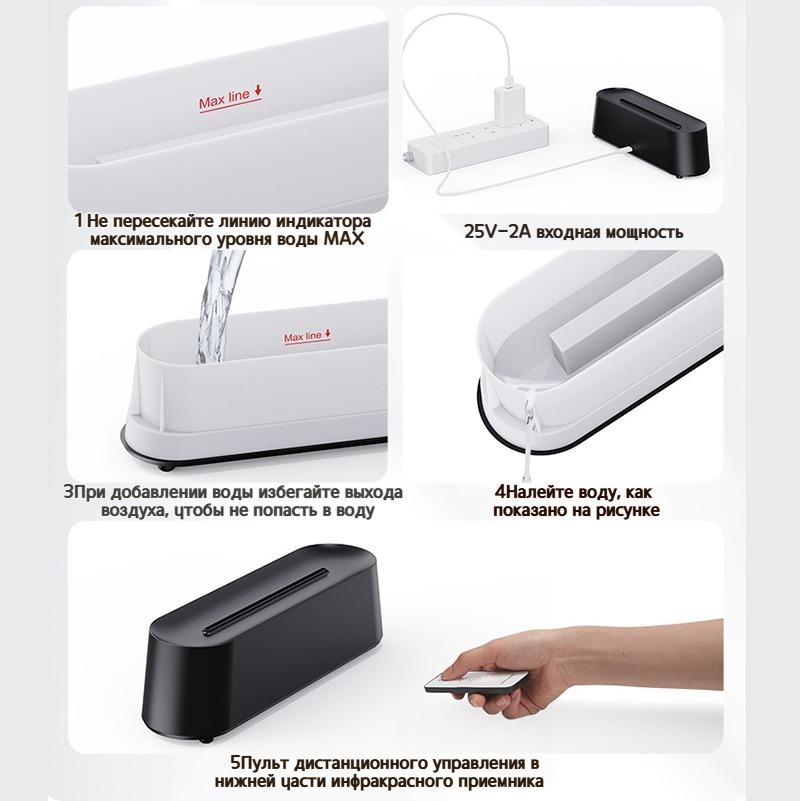 New Flame Aroma Diffuser Colorful Light Essential Oil Humidifier Car and Home Mini Desktop Air Purifier for Bedroom