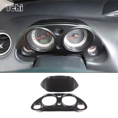 ABS Matt Black Car Dashboard Tachometer Panel Decorative Cover Sticker For Mitsubishi Eclipse 2006-2011 Car Interior Accessories