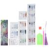 Animal Pattern Diamond Painting Bookmark DIY Rhinestones Beaded Bookmarks with Tassel