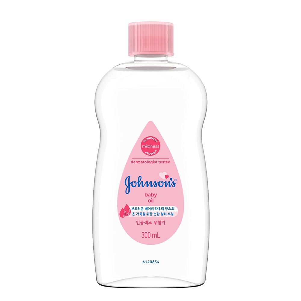 Johnsons Baby Oil 300mL [Portable]