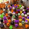 50Pcs Soft Halloween Squeeze Toys Anxiety Relief TPR Fidget Toy Ghost Squishy Toy  for Kids Adults