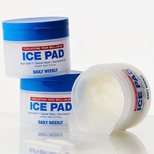 DAILY WEEKLY Cool Lasting Your Well-Calm Ice Pad 160ml 70pads