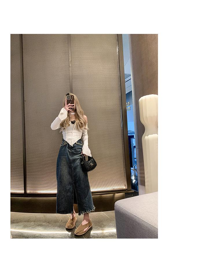 2024 Sommar Mjukt Läder Dam Rund Tå Slip-on Fiskarsandaler, Retrostil, Plusstorlek Finns