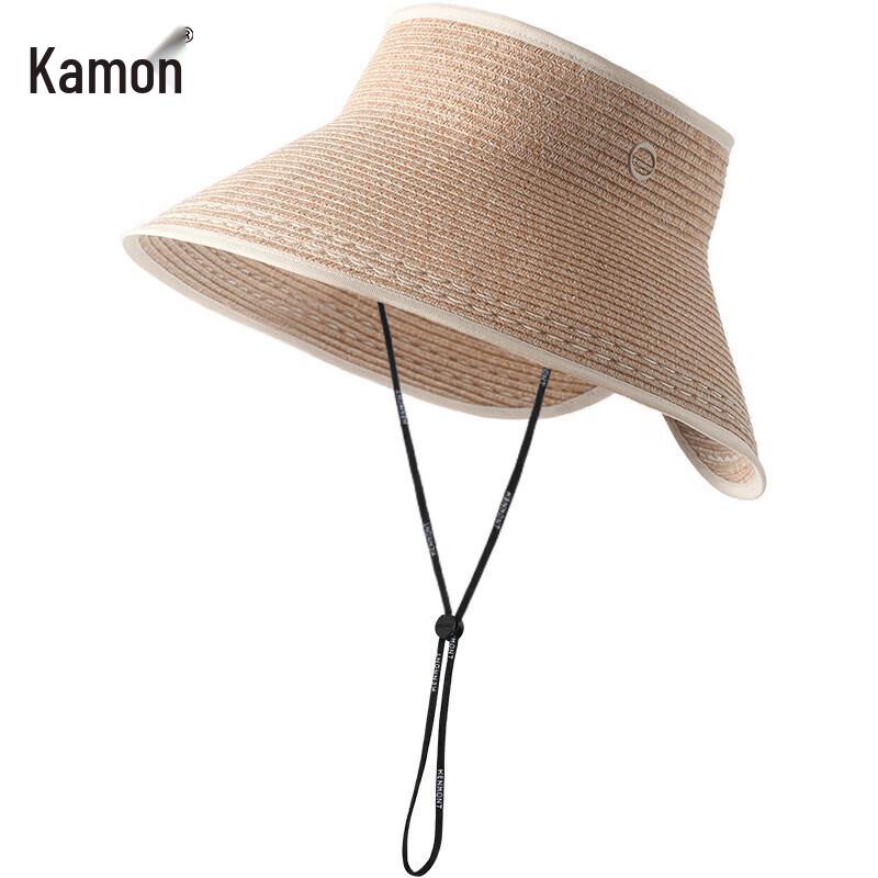 

Kenmont Hepburn Style Open-Top Lace Straw Hat KM-6058 55-58cm