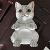 3D-Katzenform Wandmontierter Rollenhalter Hängender Papierhandtuchständer Badezimmerdekoration