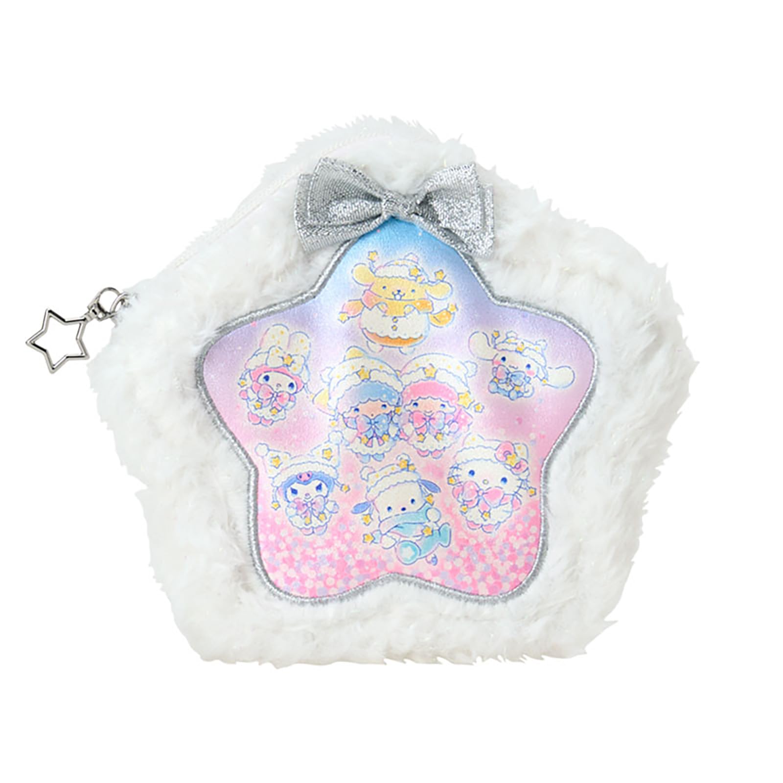 

Sanrio Pouch Sanrio Characters Suitable for ages 3 and up 407496 Star-Shaped (Sparkling Winter) - - -