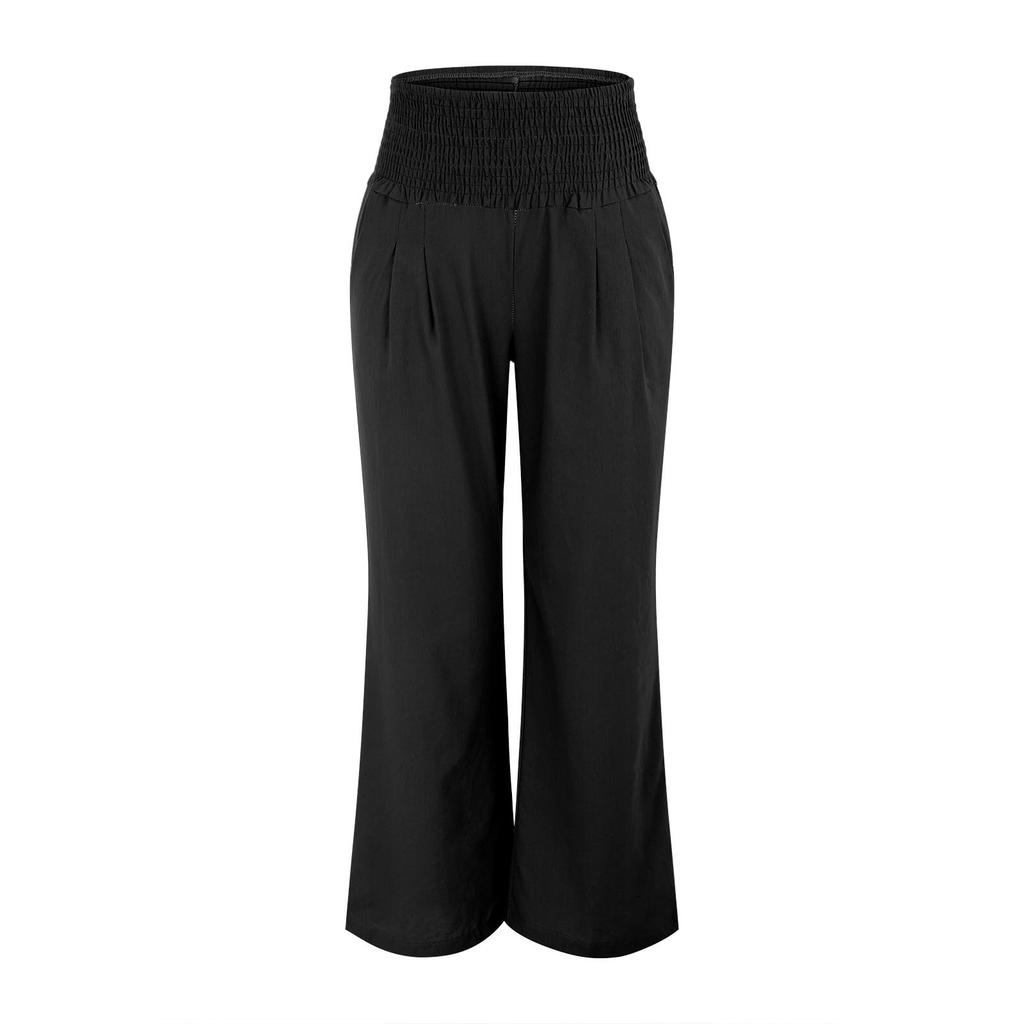 Women's Fashion Solid Color Casual Pants