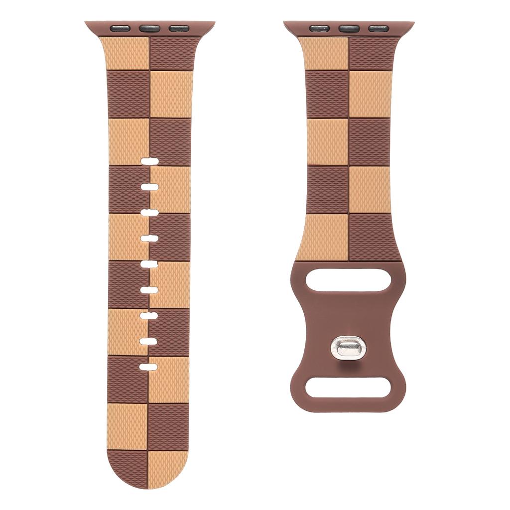 Sport Silicone Band For Apple Watch Strap 40mm 44mm 45mm 46mm Ultra 2 49mm 41mm 42 Mm Wristband Bracelet iWatch Series 7 6 8 9 10 SE 38mm Belt