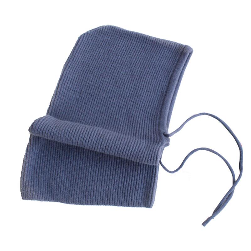 Tri-polar Knitted Hooded Neck Warmer Scarf TP6440