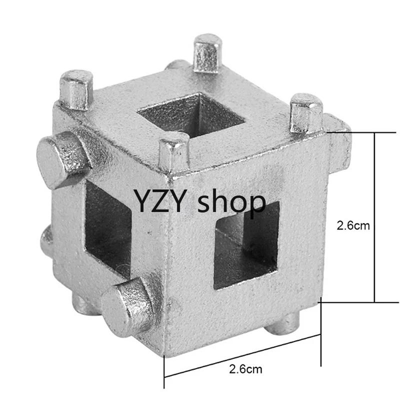 1pcs Universal Car Disc Brake Piston Tool Carbon Steel Auto Rear Wheel Disc Brake Piston Caliper Adjuster Car Replacement Tool