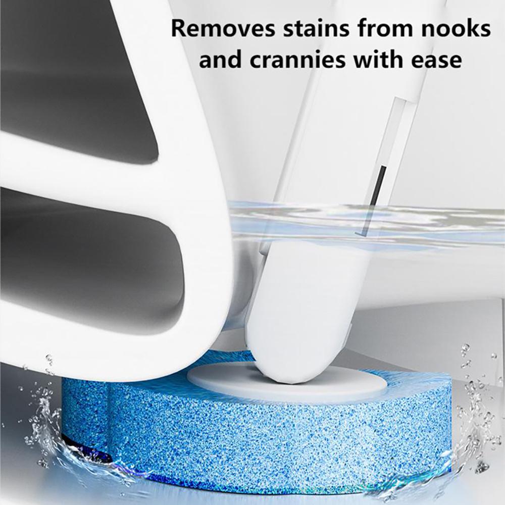 Toilet Brush Set with Replaceable Disposable Heads, Bathroom Cleaning Tool Kit Featuring Wall-mounted Toilet Brushes