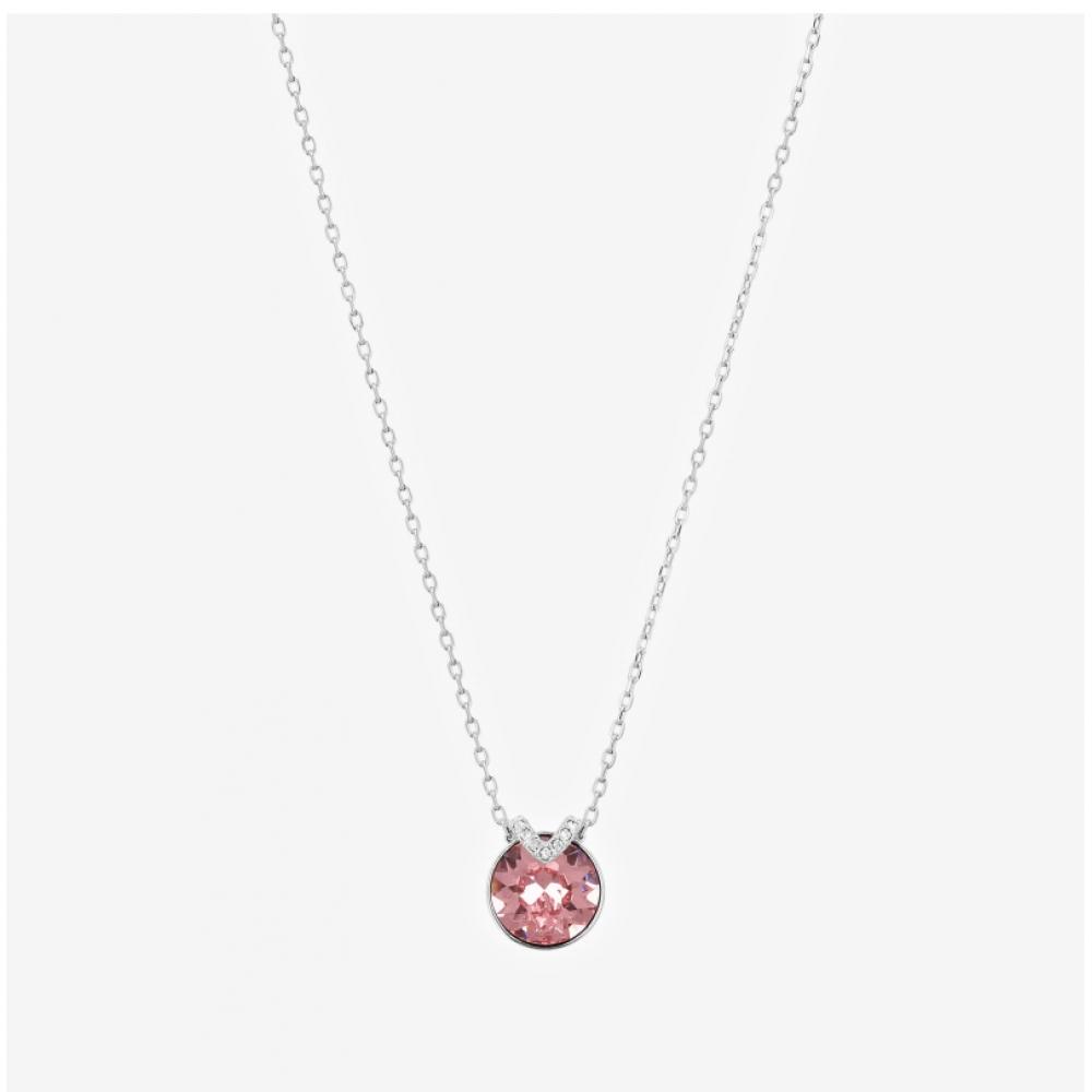 SwaroVski Pink Necklace Bella V