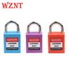 NT-25S 25mm Master Key Padlock Safety Locks Durable Reinforced Nylon Triple-Coated Steel CE/ISO Certified for Industrial Lockout
