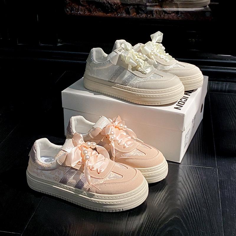 

New Chinese light national style platform white shoes 2024 spring new student women s shoes casual versatile Forrest Gump shoes board shoes 35