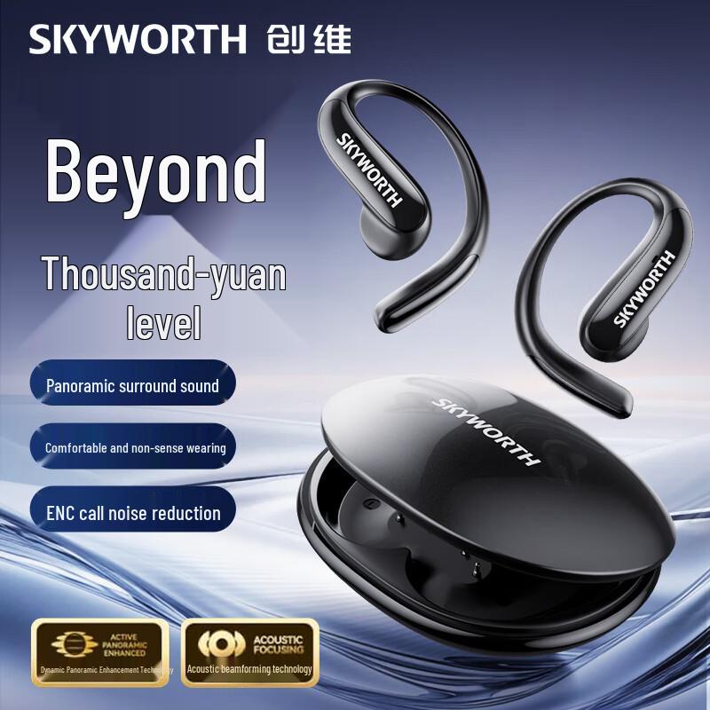 

Skyworth D5 OpenFit Open-Ear Bluetooth Headphones