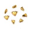 1set No Fade PVD Gold Stainless Steel Heart Magnetic Clasps Bead Clasp Buckles for Bracelet Necklace Findings DIY Jewelry Making
