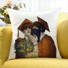 BByler FanarT World Various Sizes Square Pillow Case For Car Home Bedchamber Decor