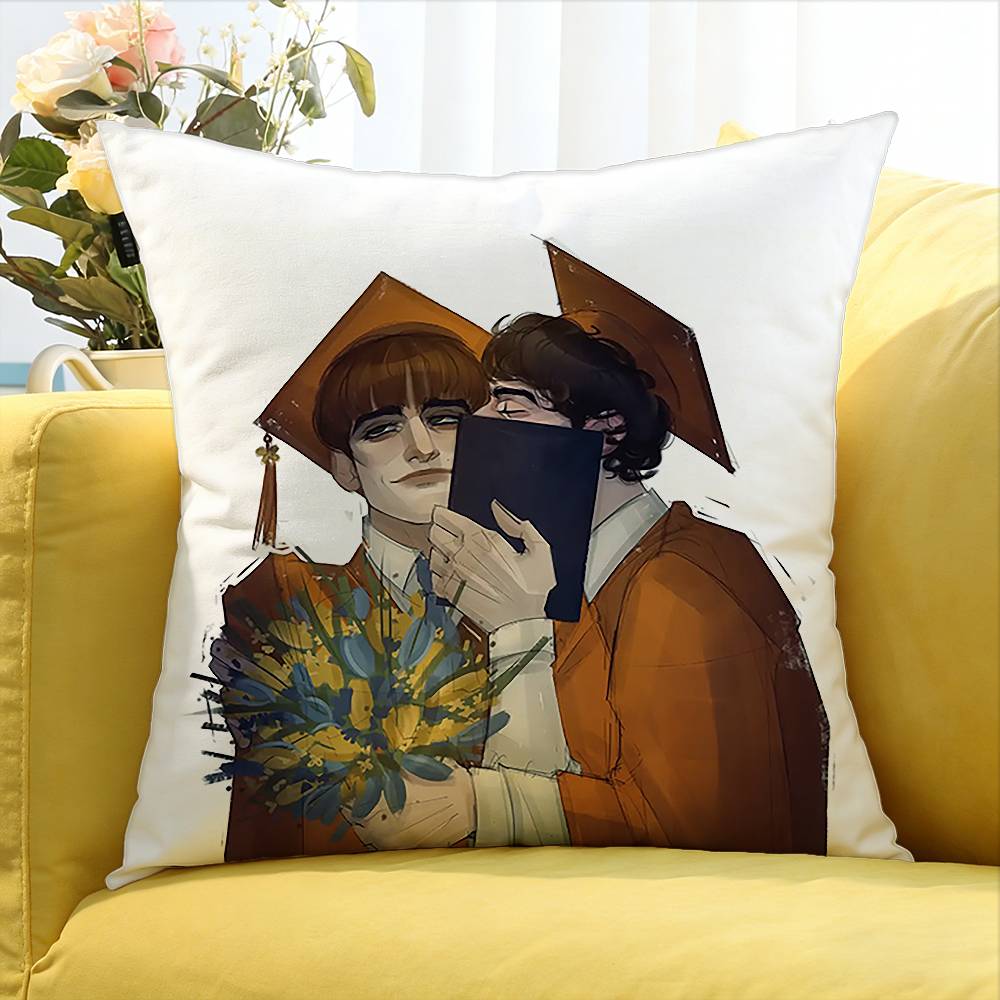 BByler FanarT World Various Sizes Square Pillow Case For Car Home Bedchamber Decor