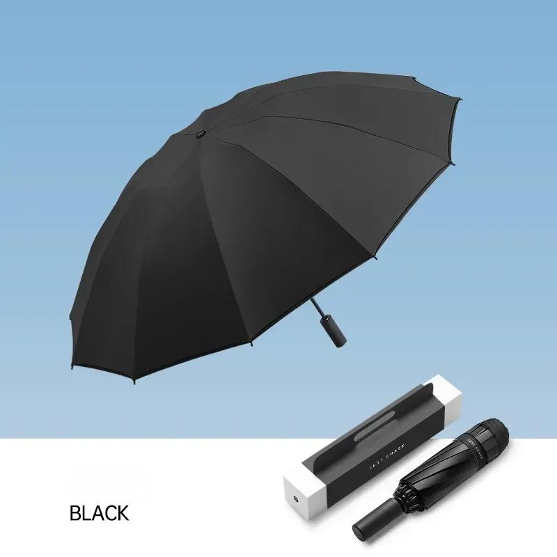 

Автоматический обратный зонт с защитой от ультрафиолета, перевернутый зонт от солнца для женщин, черное покрытие, большой складной зонт с защитой от ветра и сильным натяжением чёрный