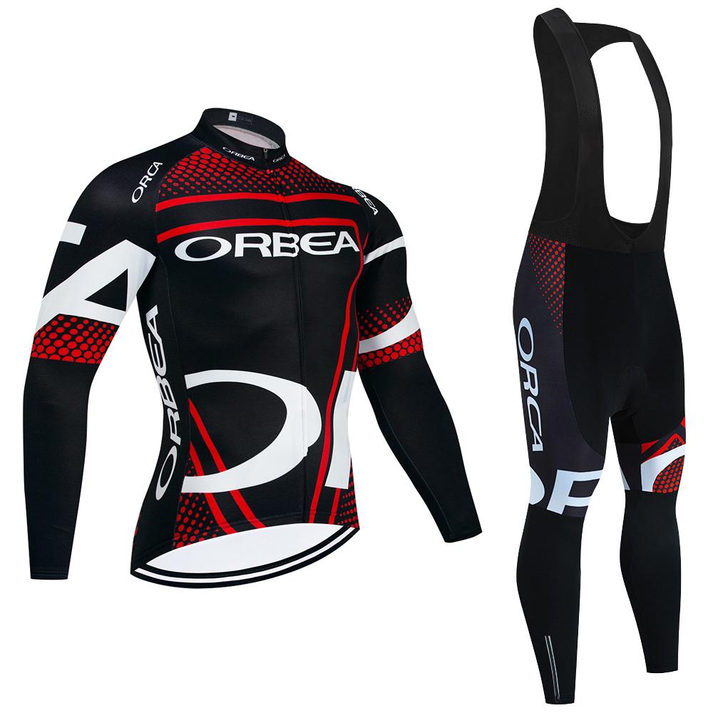 

Winter 2024 ORBEA ORCA Bike Jacket Cycling Team Jersey Pants Set Men Women Ropa Ciclismo Thermal Fleece Por Bicycle Clothing S