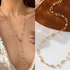 Fashion Luxury Crystal Zircon Necklace For Women Shiny Rhinestone Long Tassel Choker Bohemian Statement Jewelry Gifts For Party