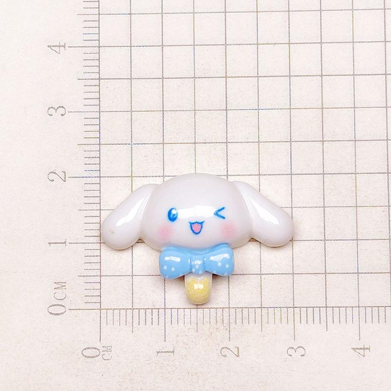 10 Pcs New Mini Kawaii Cartoon Puppy ,Cloud Series Resin Scrapbook Diy Jewelry Children Gift Hairpin Accessories A21
