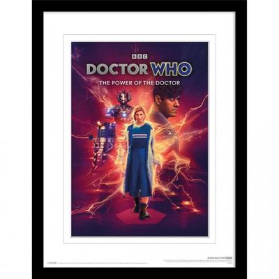 The Power Of The Doctor Framed Print
