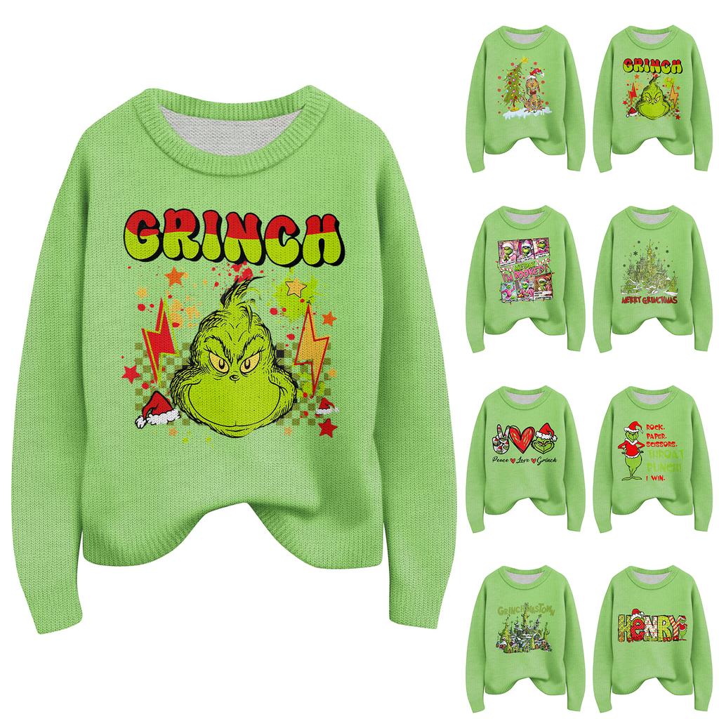 Women's Fashion Casual Long Sleeve Neck Sweater Pullover Top