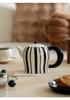 Striped Ceramic Water Cup & Teapot Set for Living Room and Afternoon Tea