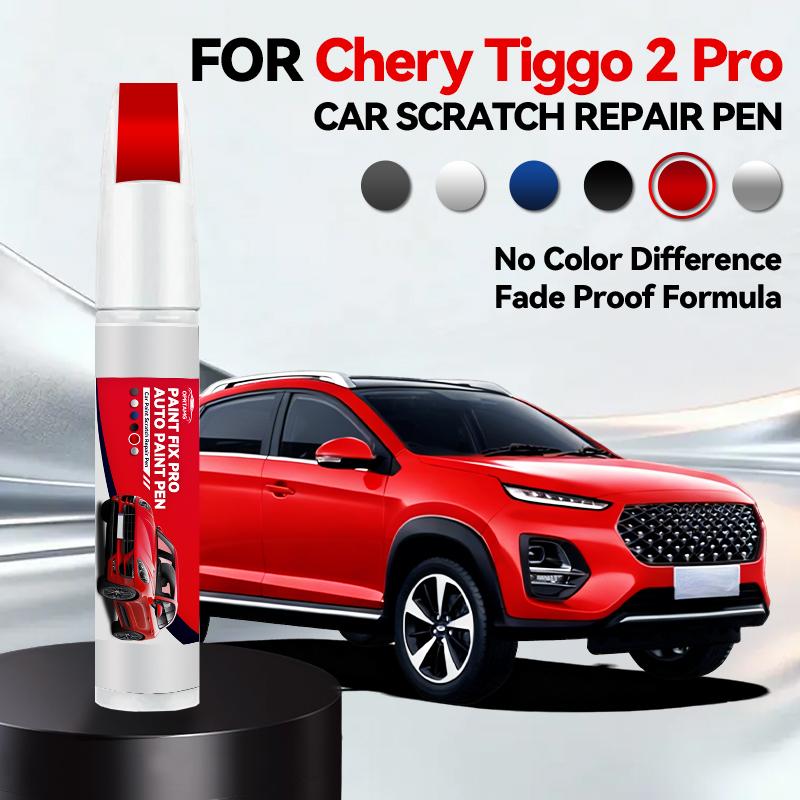 Vehicle for Exclusive Use Paint Repair Pen Touch Up Scratch Remover DIY Auto Accessories Black White Blue For Chery Tiggo 2 Tigg