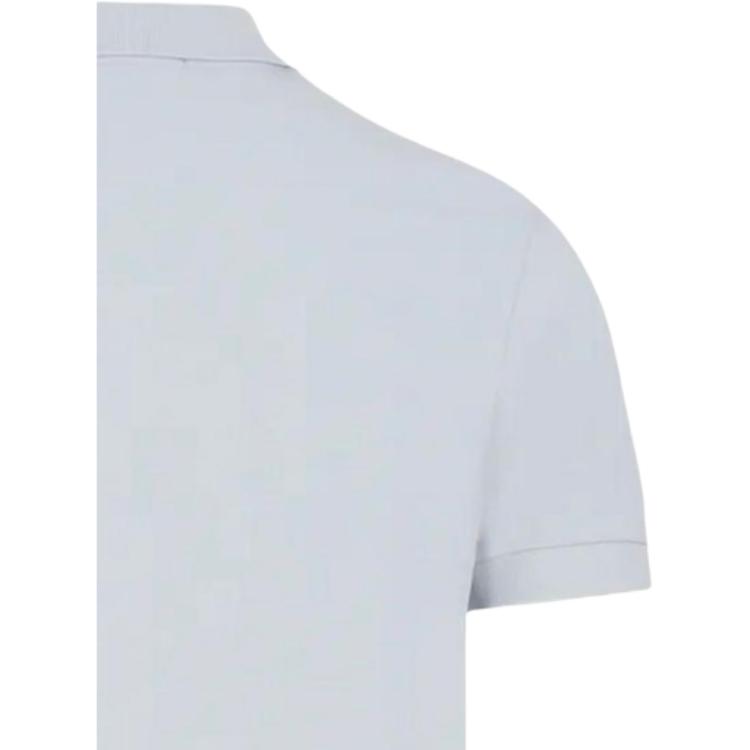 Stone Island Logo Short Sleeve Button Solid Polo Shirt Men polo shirts L1S152200008S0017-V0041