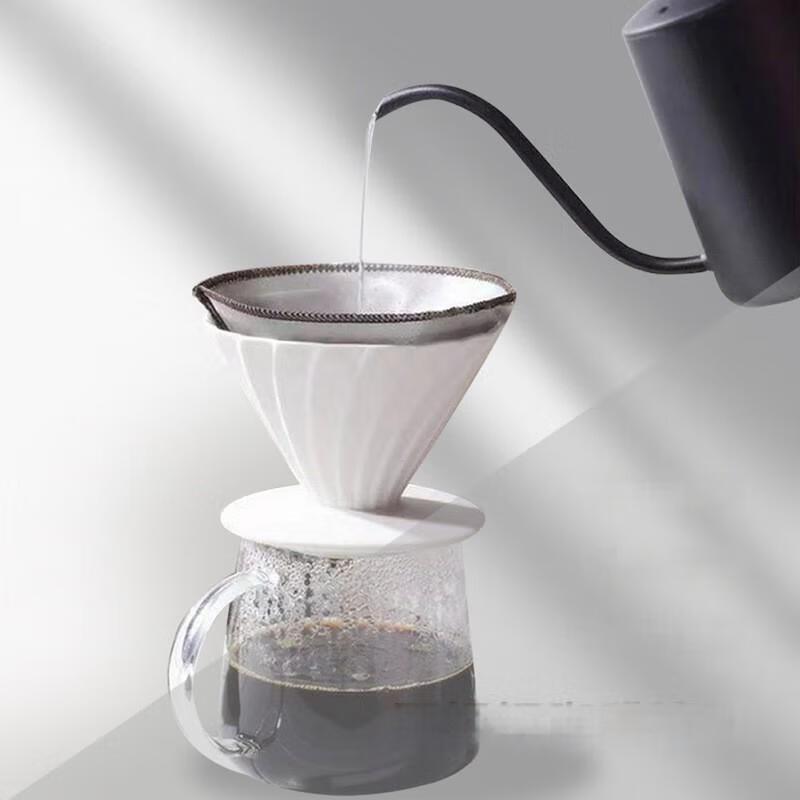 Portable Reusable Pour Over Coffee Filter