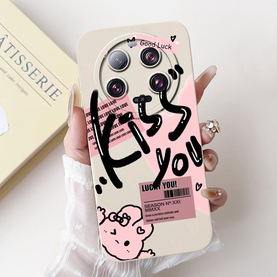 Per Custodia Xiaomi 13 Ultra Mi 14 Ultra Cover Cartone Animato Carina Custodia Telefono Antiurto Per Xiaomi 14 Ultra Mi 13Ultra 14Ultra Morbide Fundas